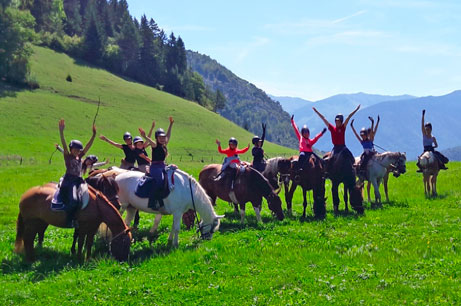 Centres de tourisme équestre dans les Vosges proposant de la randonnée  équestre